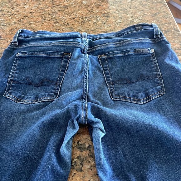7 for All Mankind skinny ankle jeans - Picture 2 of 3